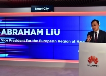 Abraham Liu, vice president for the european region di Huawei