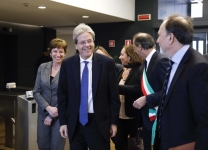 Paolo Gentiloni, Presidente del Consiglio dei ministri della Repubblica Italiana, all'inaugurazione della nuova sede Cefriel in viale Sarca a Milano