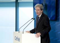 Paolo Gentiloni, Presidente del Consiglio dei ministri della Repubblica Italiana, all'inaugurazione della nuova sede Cefriel in viale Sarca a Milano
