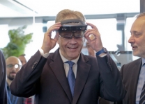 Paolo Gentiloni, Presidente del Consiglio dei ministri della Repubblica Italiana, all'inaugurazione della nuova sede Cefriel in viale Sarca a Milano