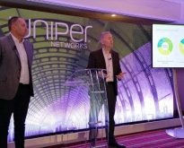 Mike Marcellin Cmo di Juniper Networks e Marcus Jewell, executive VP & chief sales officer di Juniper Networks - Juniper NXTWORK Emea 2019 - Londra, 3-4 dicembre