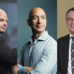 Luigi Celeste, Jeff Bezos, presidente e amministratore delegato di Amazon e Carlo Bonomi, presidente di Assolombarda