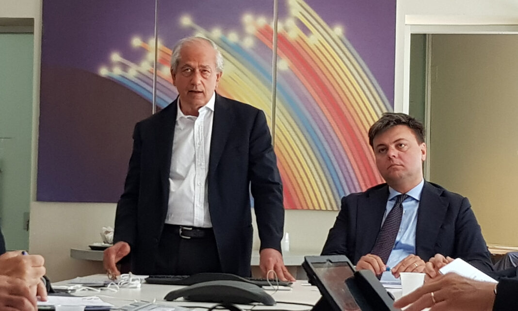 Giancarlo Capitani, presidente di NetConsulting cube e Marco Gay, presidente di Anitec-Assinform
