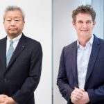 Jun Sawada, presidente e Ceo di NTT Corporation & Jason Goodall, global Ceo di NTT