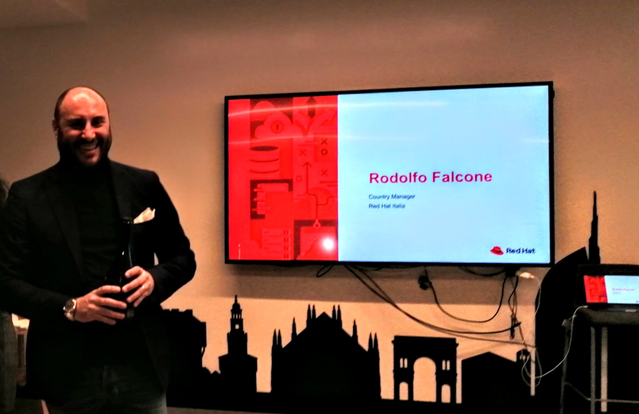 Rodolfo Falcone, country manager di Red Hat Italia