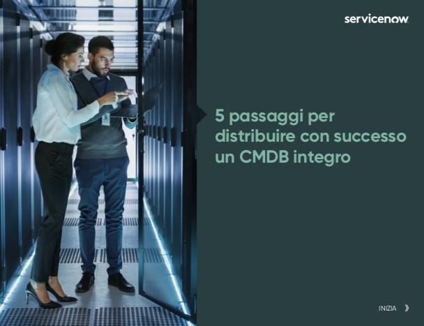 5 passaggi per distribuire con successo un CMDB integro