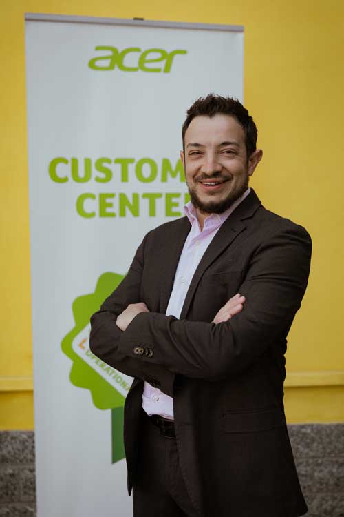 Diego Sala, Service Manager di Acer Italy