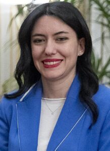 La Ministra dell'Istruzione Lucia Azzolina