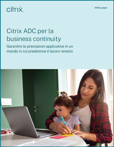 Citrix ADC per la business continuity