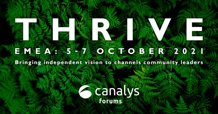 Thrive - Canalys Forum Emea 2021