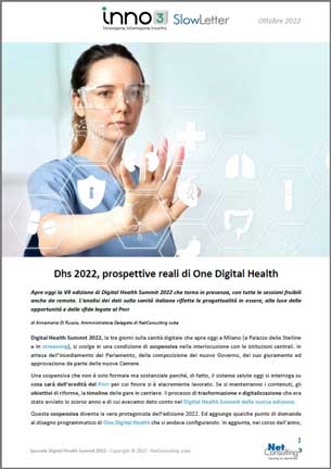 Speciale Digital Health Summit 2022 - SlowLetter Ottobre 2022