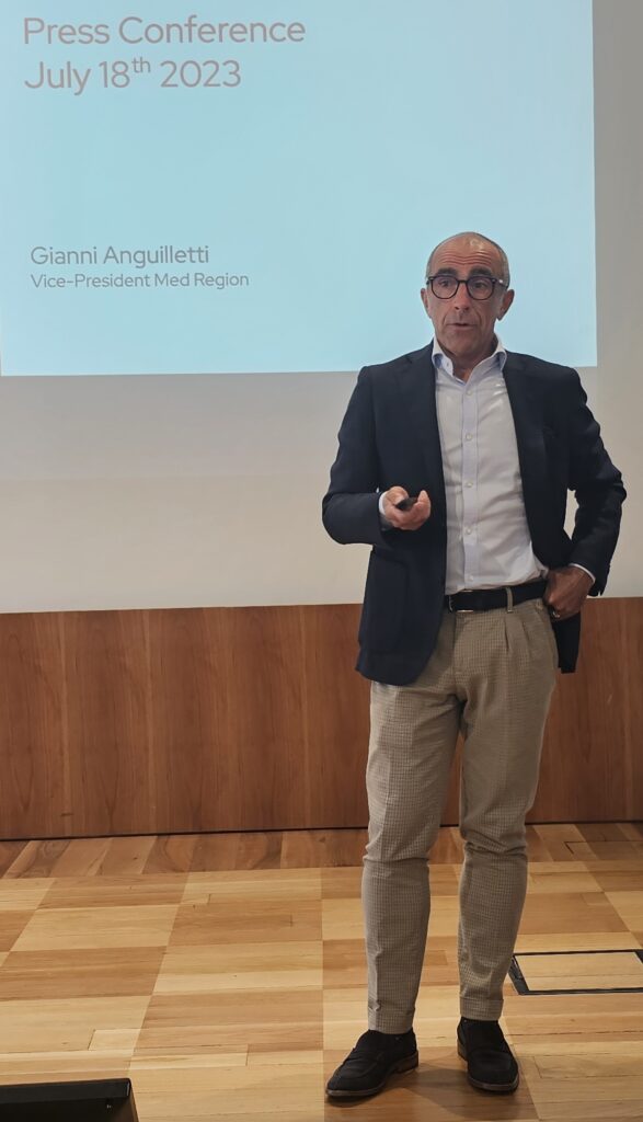 Gianni Anguilletti VP Med Region Red Hat
