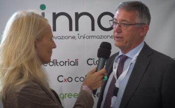 Emanuela Teruzzi, Direttore responsabile di Inno3, intervista Carlo Nicora, direttore generale della Fondazione Irccs Istituto Nazionale dei Tumori al Digital Health Summit 2023