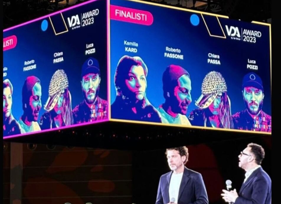 Alessandro Tiezzi, head of Var Digital e finalisti VDA Award 2023