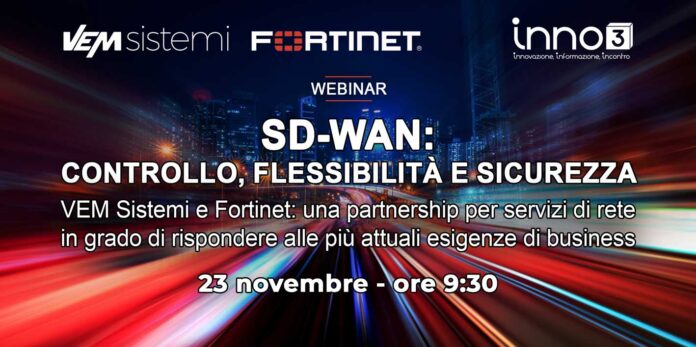 Webinar - SD-Wan: Controllo, Flessibilità e Sicurezza