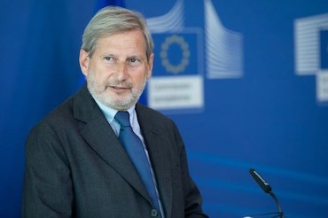 Johannes Hahn, commissario UE
