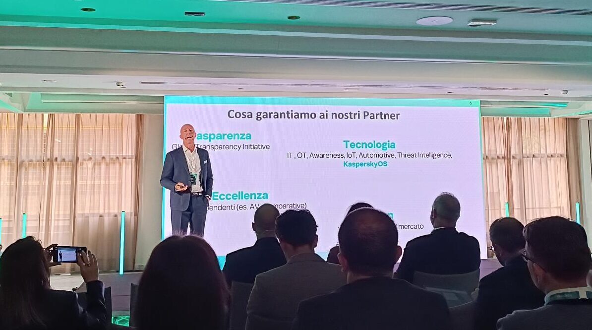 Cesare D’Angelo, general manager, Italy & Mediterranean di Kaspersky