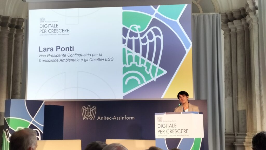 Digitale per Crescere - Lara Ponti, vice presidente Confindustria per la Transizione Ambientale e gli Obiettivi ESG
