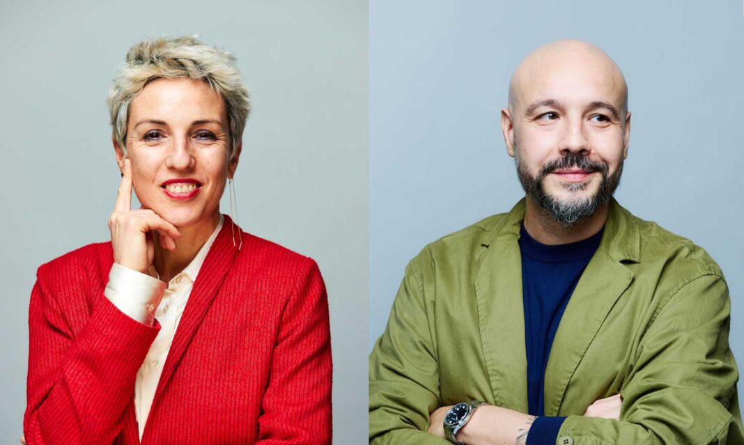 Francesca Olivieri, Advisory Solution Consultant, Employee Experience di ServiceNow e Andrea Tavarone, Solution Sales Manager, Employee Experience di ServiceNow