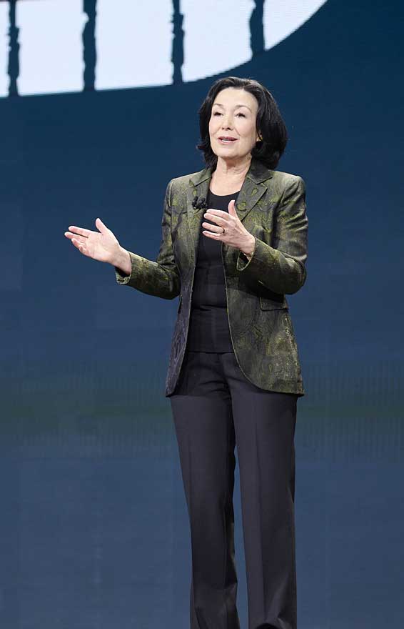 Oracle CloudWorld 2024, Las Vegas - Safra Catz, Ceo di Oracle