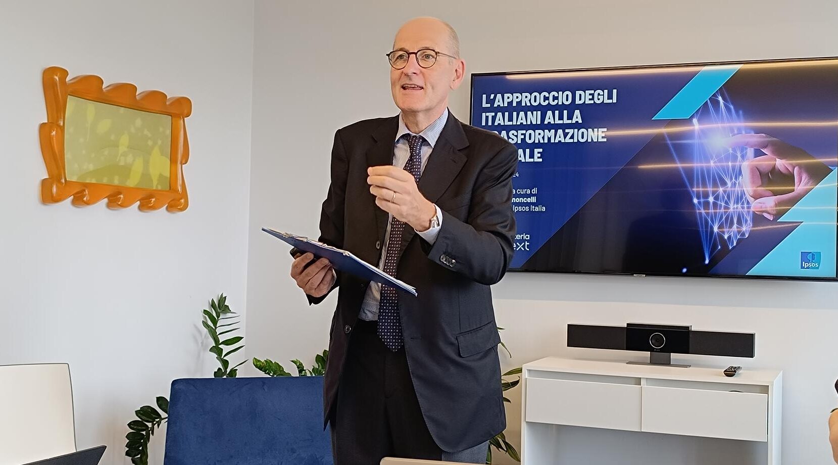 Nando Pagnoncelli, presidente di Ipsos Italia