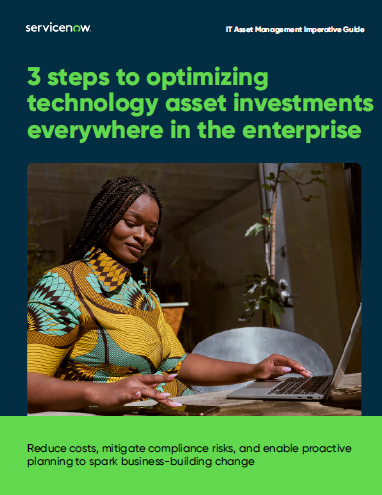 Whitepaper: 3 steps to optimizing technology asset investments everywhere in the enterprise