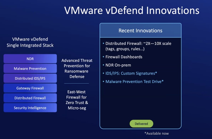 Vmware Explore 2024 - vDefend