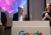 Paolo Spreafico, country director of Engineering Italy di Google Cloud - Raffaele Gigantino, Country Manager per l'Italia di Google Cloud - Cristina Conti, Customer Engineering Manager di Google Cloud