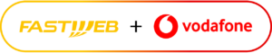 Fastweb + Vodafone logo