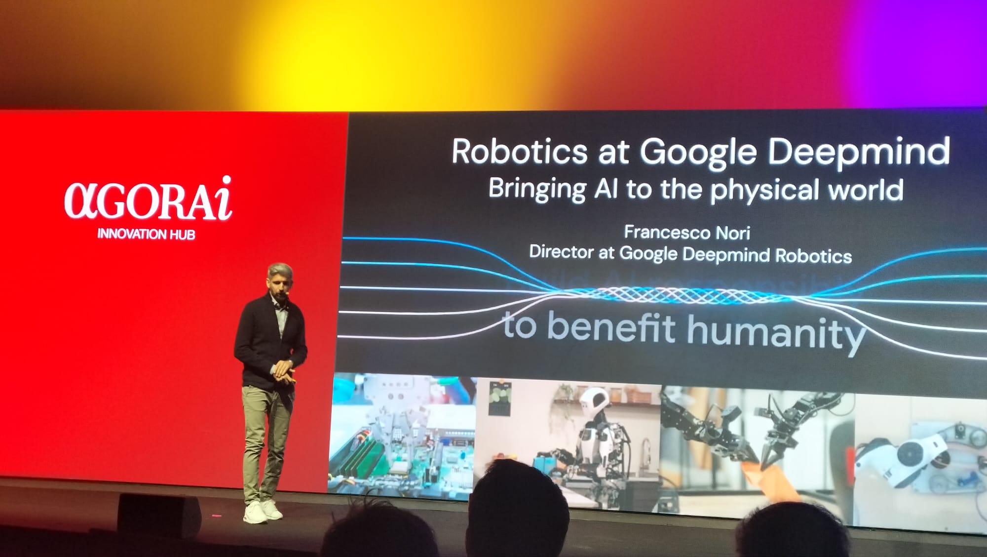 HumaAIze the Future - AgorAi Innovation Hub, Palazzo Carciotti, Trieste - Francesco Nori, Director at Google Deepmind Robotics