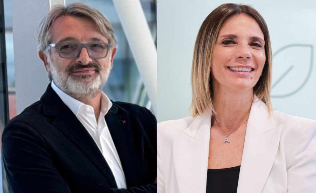 Roberto Tassi, Alliance manager Ibm in Var Group e Antonella Tartaglia, Sustainability Sales Leader di IBM