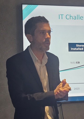 Rémi Bargoing, VP Sales Italy di Datacore