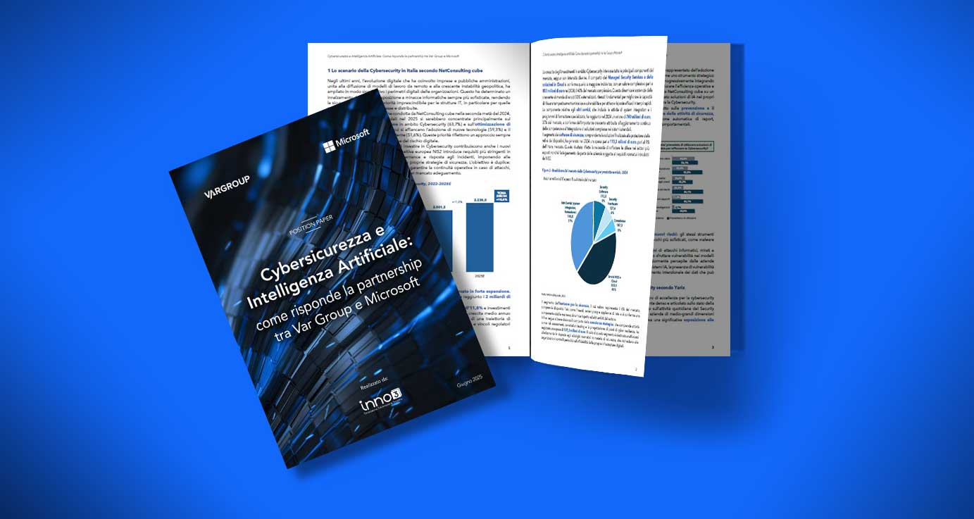 Whitepaper Cybersicurezza e AI, la risposta di Var Group e Microsoft