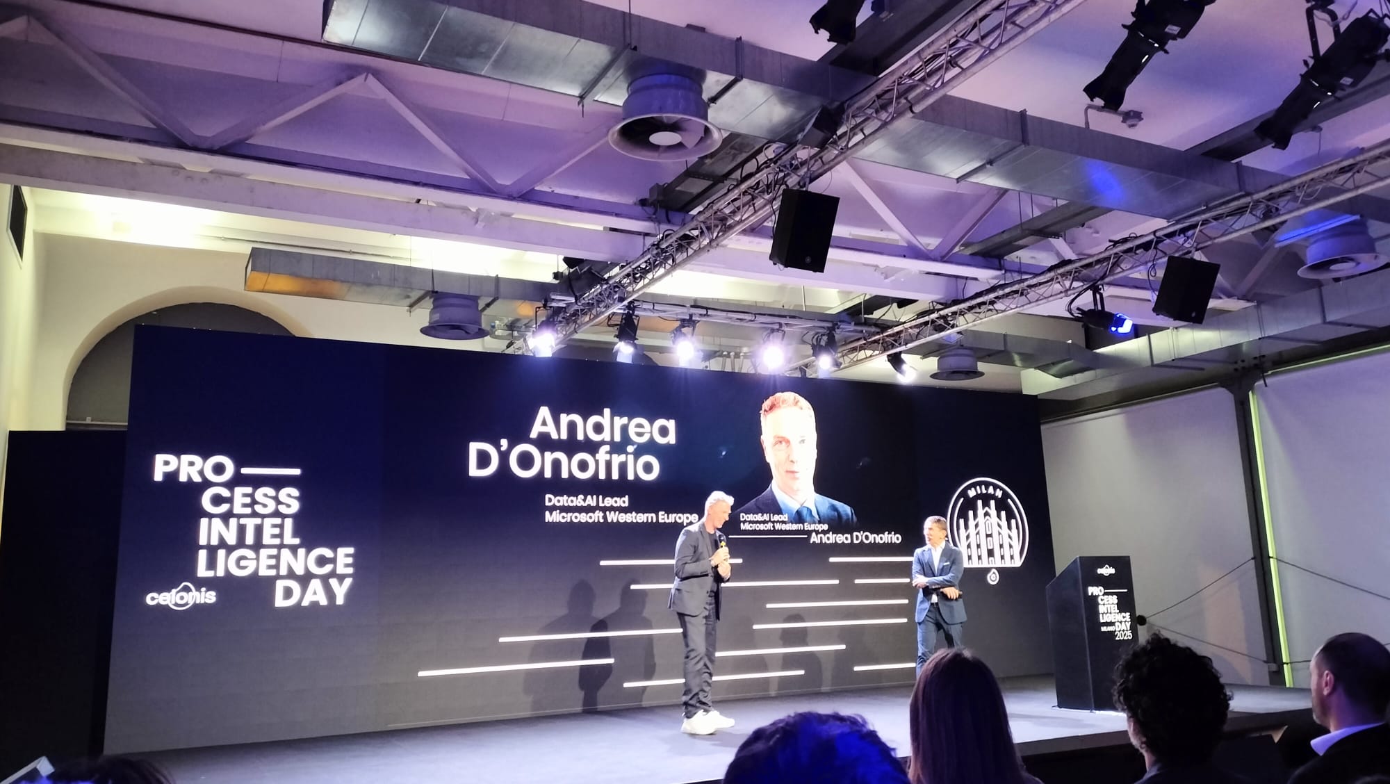 Celonis Process Intelligence Day Milano, Andrea D'Onofrio, Data&AI Lead di Microsoft Western Europe