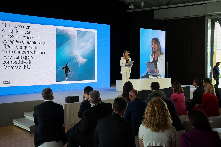 Un momento di Ibm Ecosystem Summit a Milano