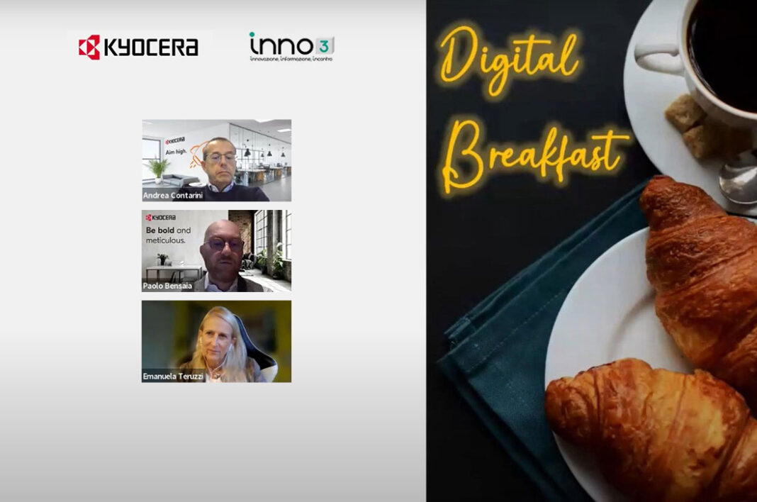 Webinar Kyocera: AI, cloud, sostenibilità in gestione documenti Webinar Kyocera: AI, cloud, sostenibilità in gestione documenti