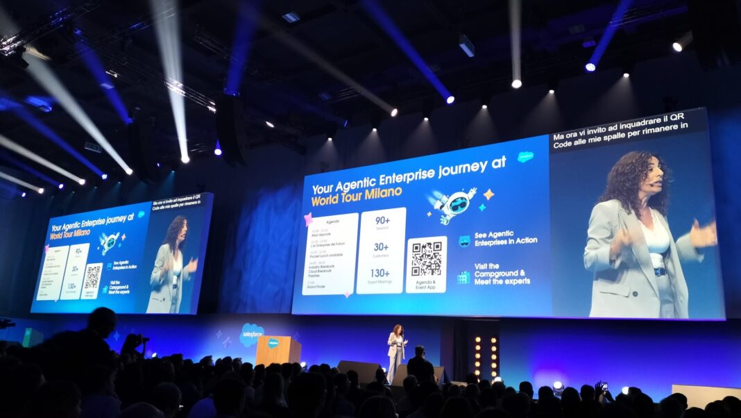 Salesforce Agentforce World Tour Milano - Vanessa Fortarezza, Svp & General Manager di Salesforce Italia Salesforce Agentforce World Tour Milano - Vanessa Fortarezza, Svp & General Manager di Salesforce Italia