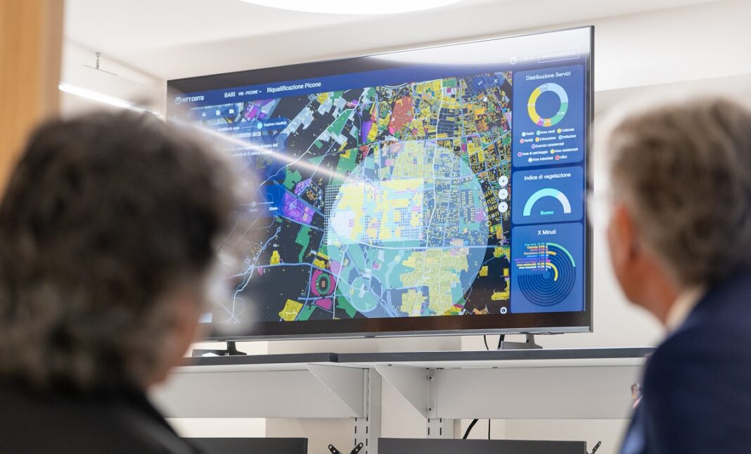 Ntt Data Living Lab Digital Twin (fonte: Ufficio Stampa)