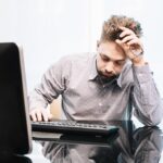 Mercato pc crisi Immagine di magnific