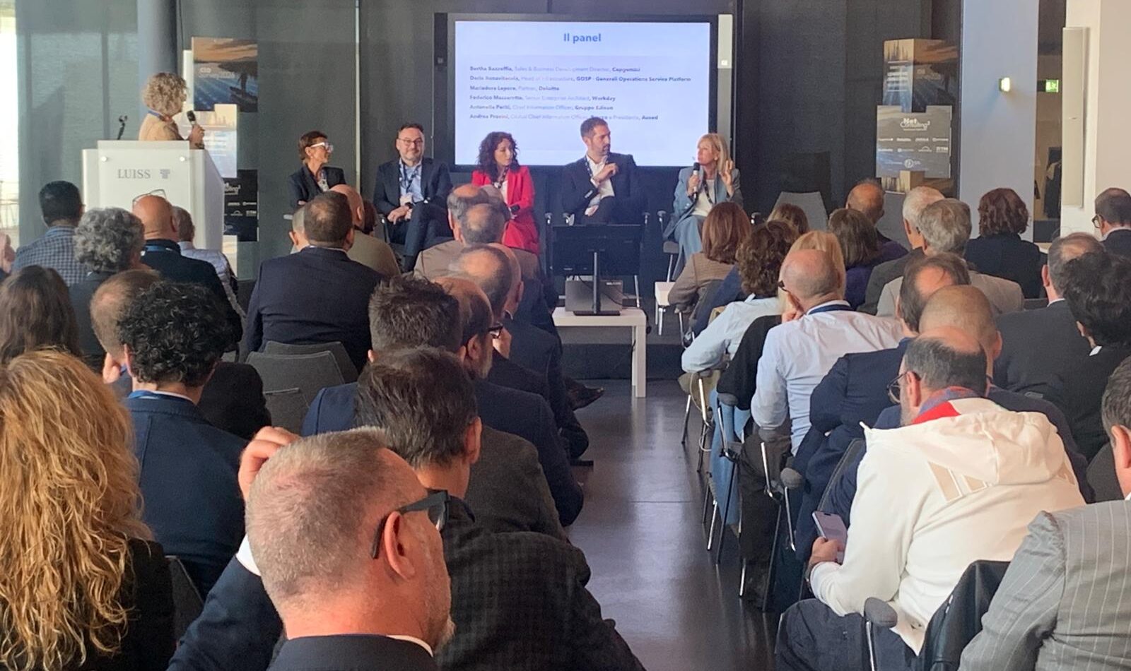 Cio Survey 2026 - Annamaria Di Ruscio, Amministratrice Delegata, NetConsulting cube - Bertha Bazzoffia, Sales & Business Development Director, Capgemini - Dario Bonavitacola, Head of Infrastructure, GOSP - Generali Operations Service Platform - Mariadora Lepore, Partner, Deloitte Federico Massarotto, Senior Enterprise Architect, Workday - Antonella Periti, Chief Information Officer, Gruppo Edison - Andrea Provini, Global Chief Information Officer, Bracco e Presidente, Aused